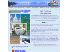 Tablet Screenshot of lake-tahoe-california-hotels.com